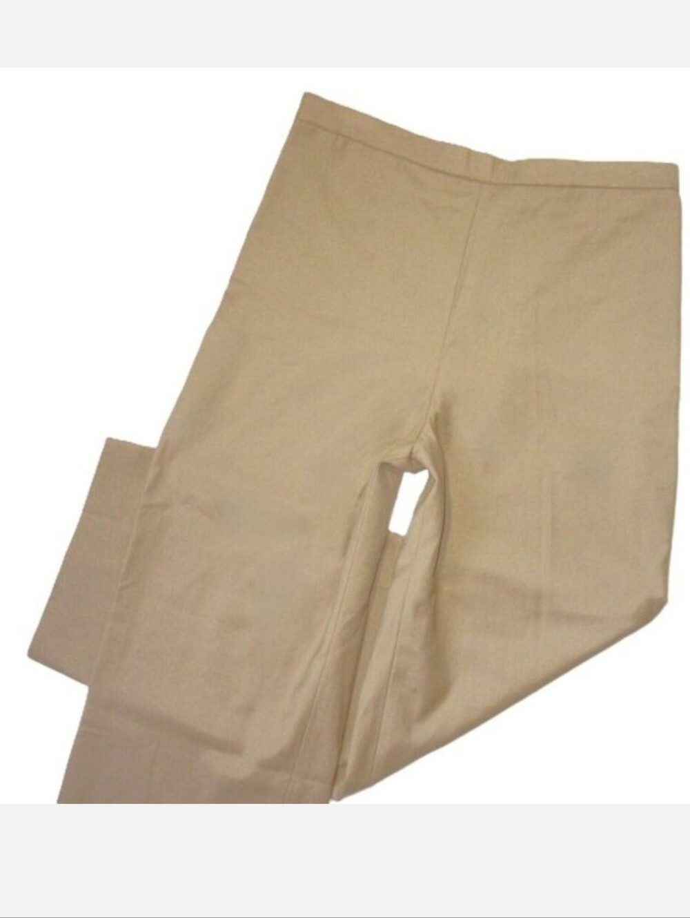 THEORY Clean Straight Pull-On Pants in Palomino Small 100% Virgin Wool NWT - Picture 6 of 12